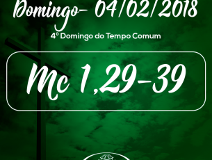 5º Domingo do Tempo Comum- 04/02/2018 (Mc 1,29-39)