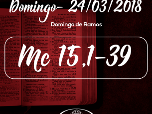 Domingo de Ramos- 25/03/2018 (Mc 15,1-39)